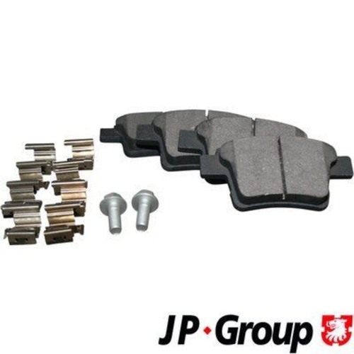 Disc brake pad set rear - set, axle