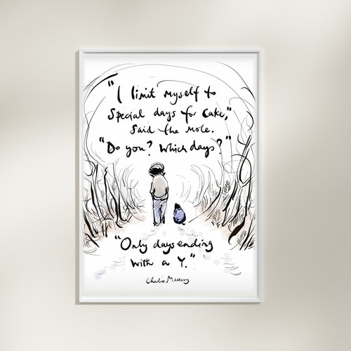 Charlie mackesy quote - charlie, on