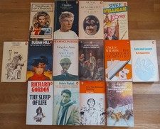 BOOK - Bundle Of X14 Vintage Penguin Paperback Books Orange Spines Fiction 