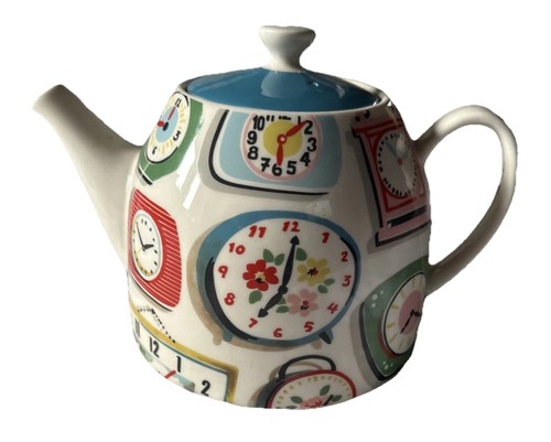 Cath kidston clocks teapot - kidston,