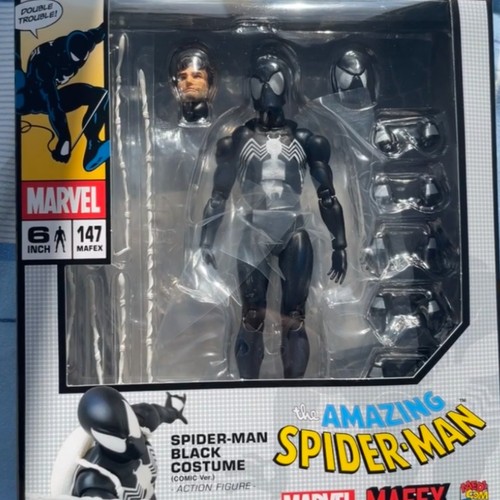 Spider man black costume - black,
