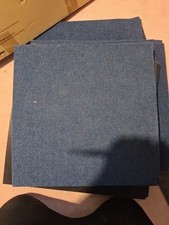 Burmatex Cordiale Andorran Blue Heavy Duty Office Carpet Tiles, 5sqm 20 Tiles