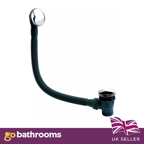 Chrome bath waste overflow - chrome, &