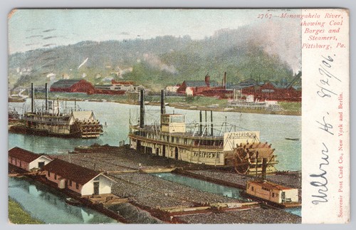 1906 monongahela river coal - river,