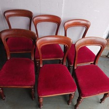 Set of 6 Victorian dining