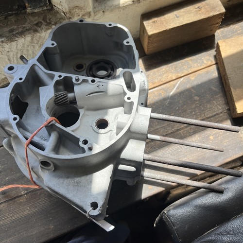 Bsa b40 crank cases matching - bsa,