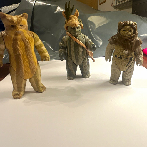 Star wars ewok vintage - ,