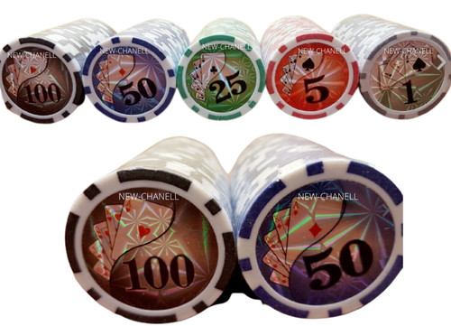 100 texas clay - texas, poker