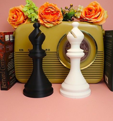 Printed large chess - large,