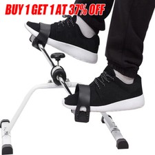Portable Mini Pedal Exercise Bike Arm Leg Foot Resistance Cycle Pedal Exerciser