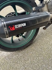 Honda VFR1200 exhaust, pannier compatible