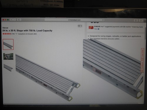 Scaffold plank x12 x5 - scaffold, plank,