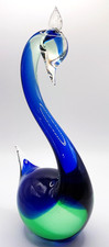 Blue/green Murano Sommerso