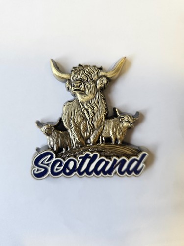 Highland cow fridge magnet - highland,