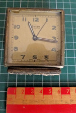 VINTAGE SWIZA MIGNON TRAVELLING ALARM CLOCK - SPARES / REPAIRS