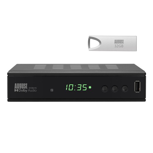 August dvb415 freeview box - freeview,