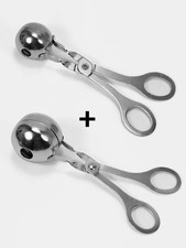 2pcs Stainless Steel Meatball