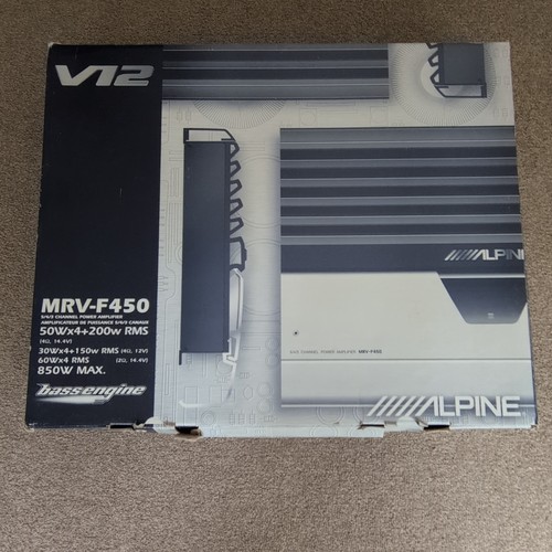 Alpine mrv f450 3 channel - alpine, 5/4/3