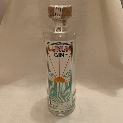 Lunun gin empty bottle - lunun,