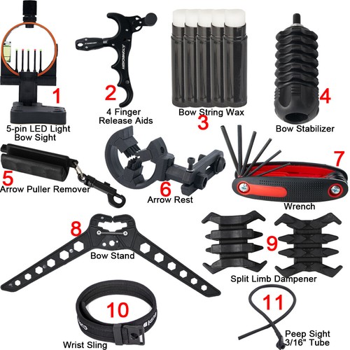Compound bow accessories - compound,