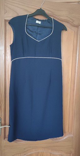Minuet petite dress - navy, with