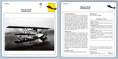 Macchi seaplane - m.18,