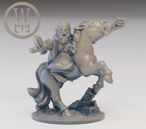 White tree wizard horse - tree,