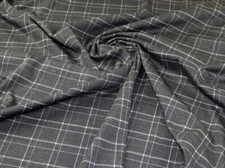 Minerva Ponte Roma Double Stretch Knit Fabric Grey - per metre