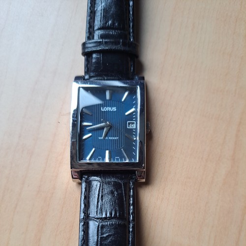 Lorus gents blue dial - gents,