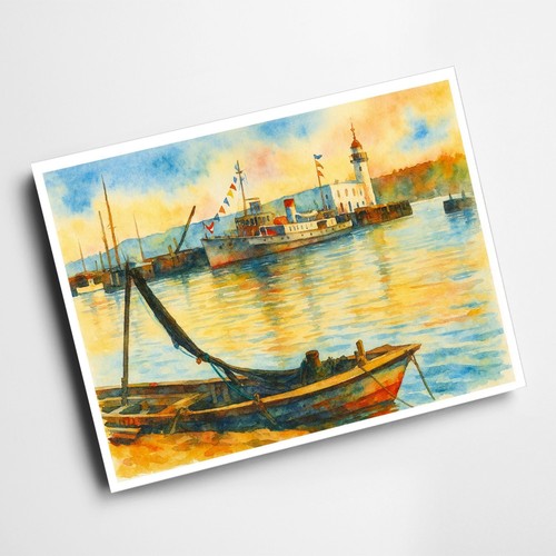 Print the harbour - -,