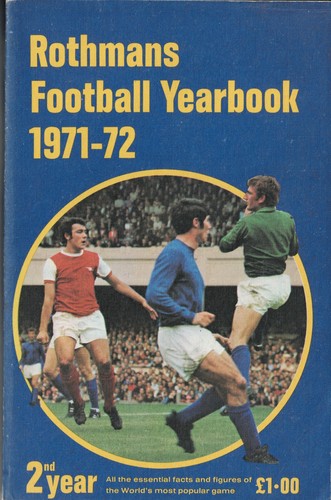 Rothmans football yearbook - rothmans,