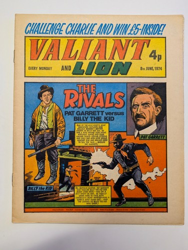 Valiant and lion comic 8th - lion,