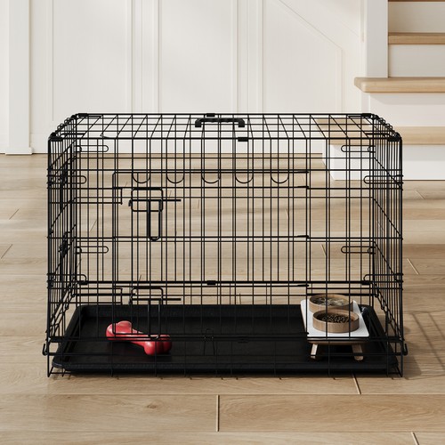 Foldable pet dog cat - dog, cage