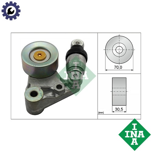 Belt tensioner vribbed - belt,