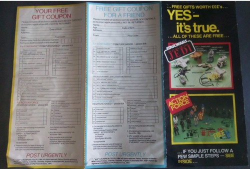 Vintage 1984 palitoy mail away - palitoy,