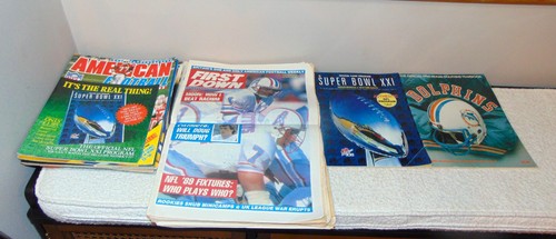 American football magazines - american,