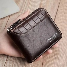Mens Wallet with Zipper