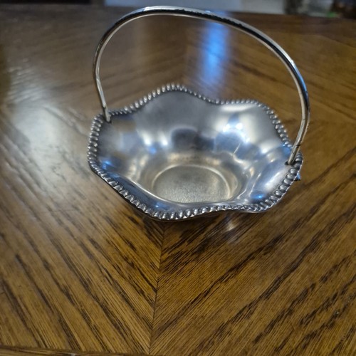 Vintage silver plated trinket - vintage,