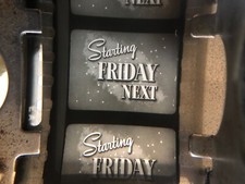 35mm movie film Starting