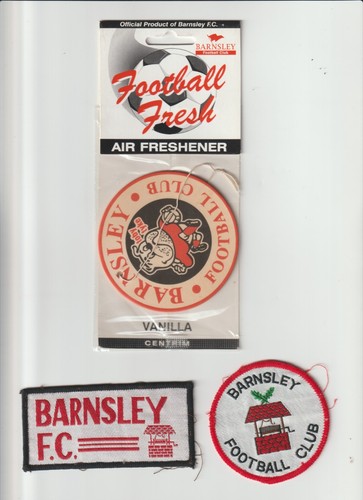 Barnsley sew patches - f.c., &