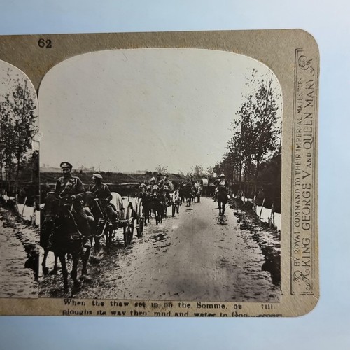 Ww1 military stereoview c1916 - military,