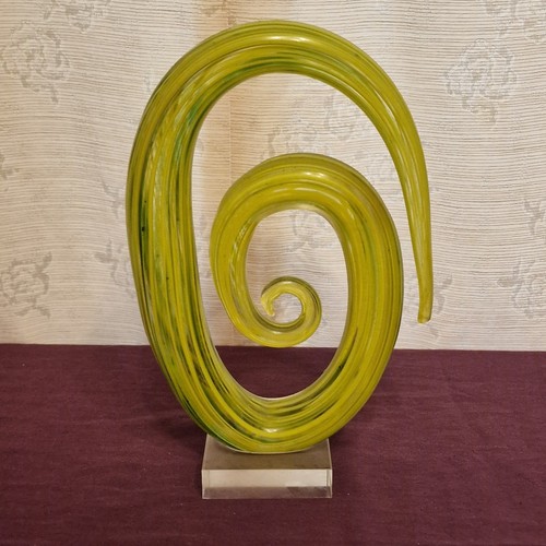 Handmade art glass swirling - handmade,