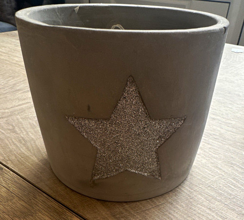 Small round ceramic plant - small, pot