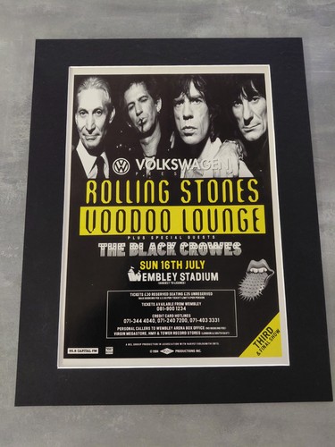 Rolling stones poster - rolling, voodoo