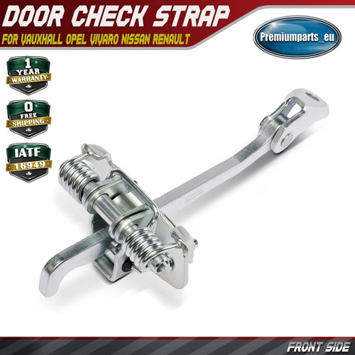 Door check strap front left - front,