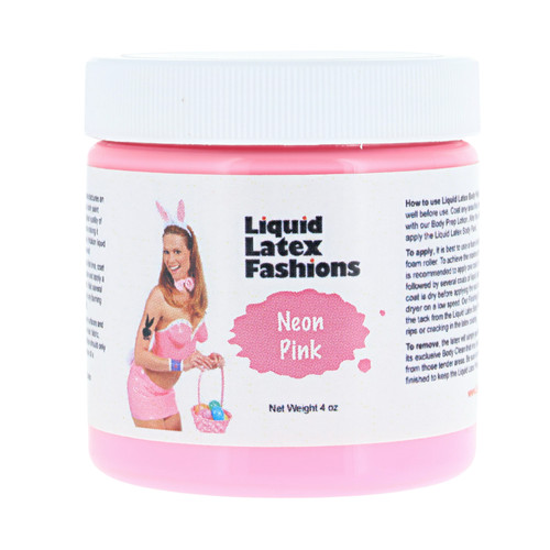 Neon pink liquid latex - 4, oz