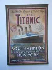 TITANIC POSTCARD-  TITANIC