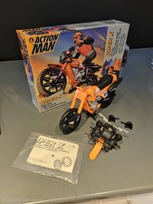 Hasbro Action Man Super x Bike with Box and Instructions Vintage