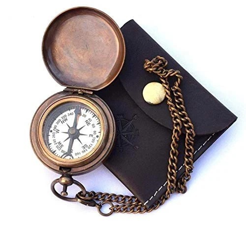 Handmade nautical brass push - handmade,
