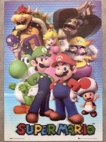Rare large nintendo super - large,